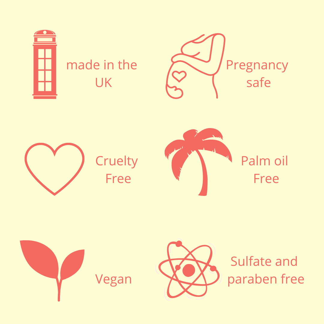 Information about the No3 shampoo bar for oily fine lacking volume hair. Made in England, Pregnancy safe, cruelty free, palm oil free, vegan and sulfate and paraben free